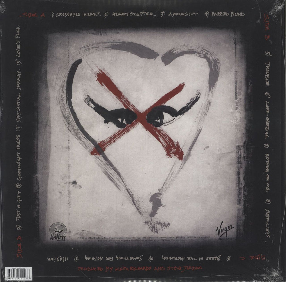 Keith Richards Crosseyed Heart - Sealed UK 2-LP vinyl record set (Double LP Album) KRI2LCR641473