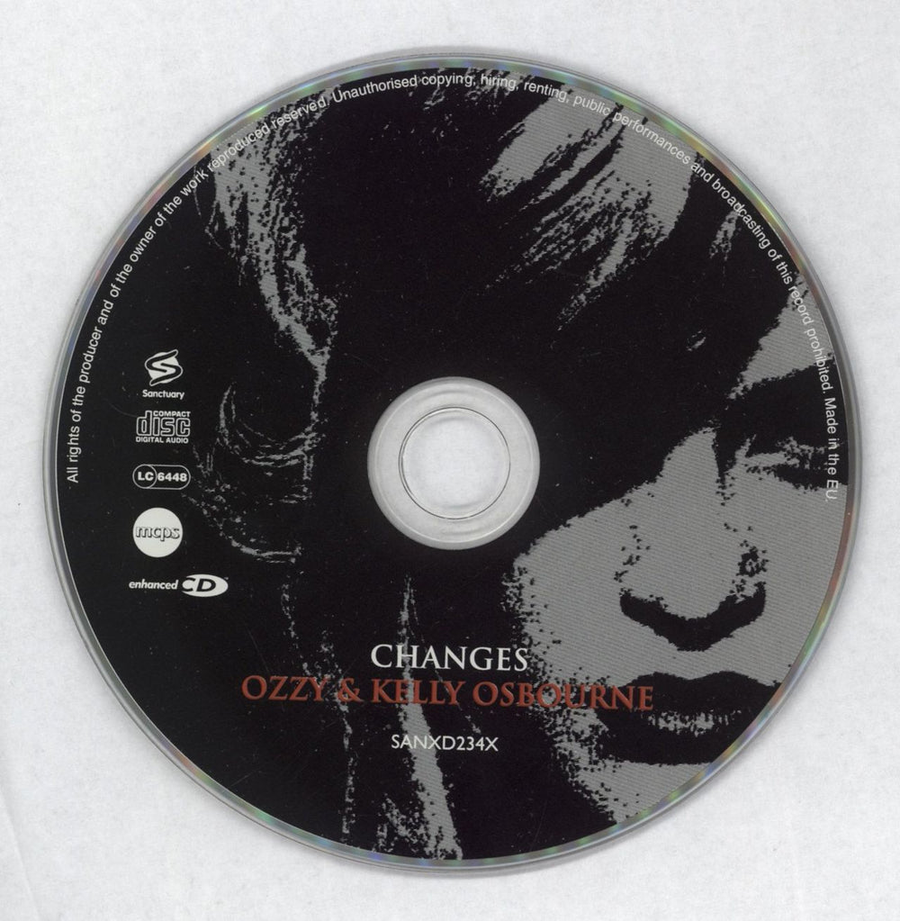 Kelly Osbourne Changes UK CD single (CD5 / 5") KOZC5CH366099