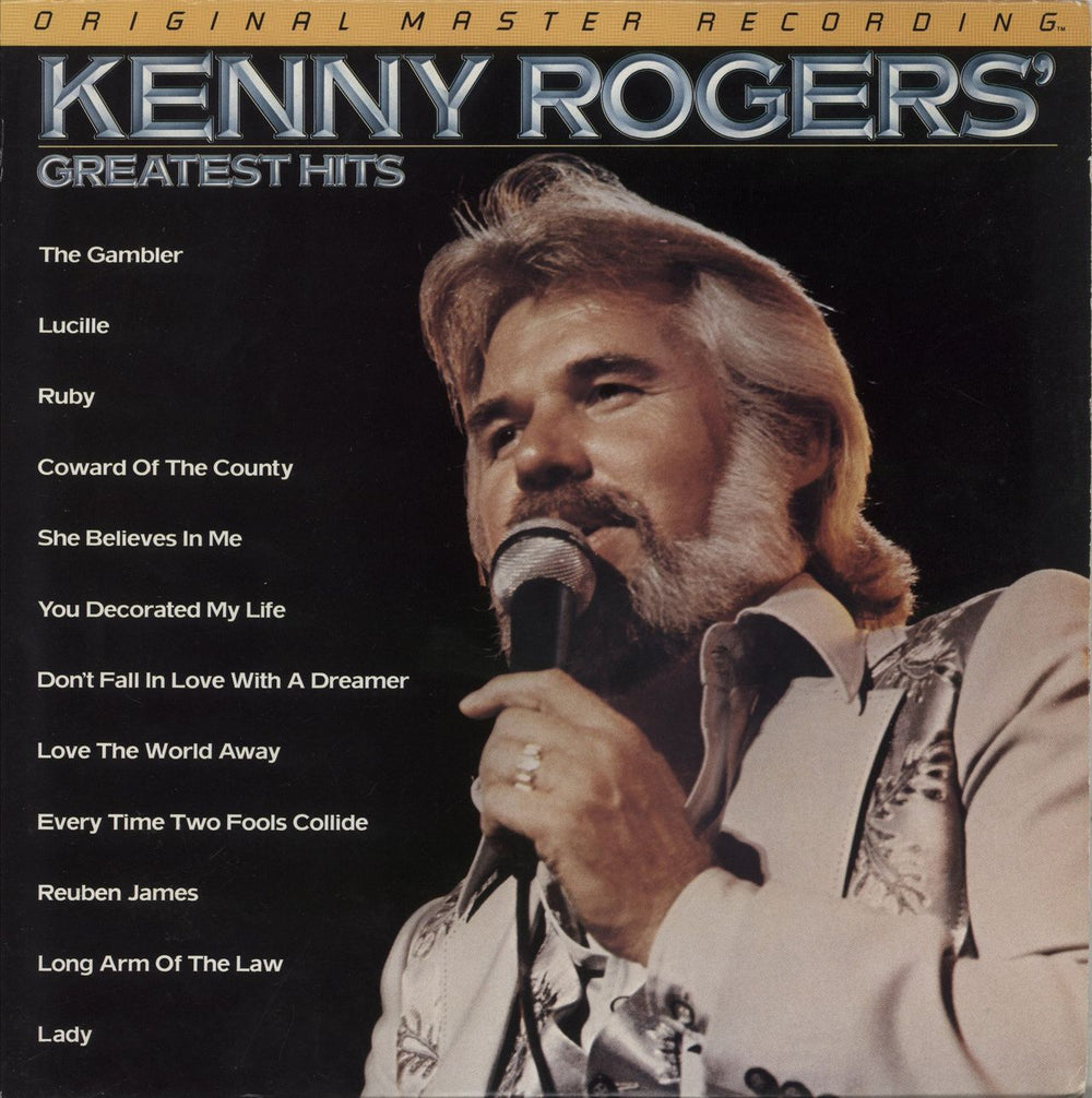 Kenny Rogers & The First Edition Greatest Hits US vinyl LP album (LP record) MFSL1-049
