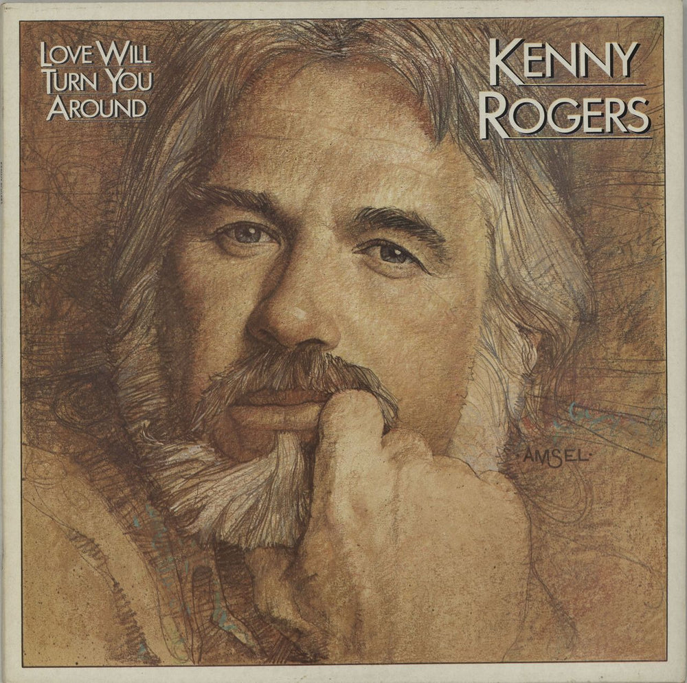 Kenny Rogers & The First Edition Love Will Turn You Around UK vinyl LP album (LP record) LBG30350