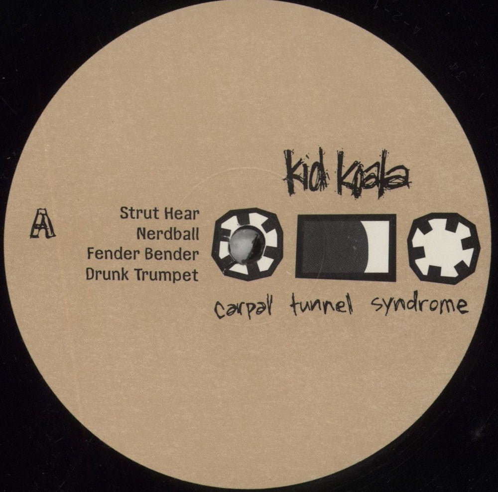 Kid Koala Carpal Tunnel Syndrome UK CD album (CDLP) KKACDCA853283