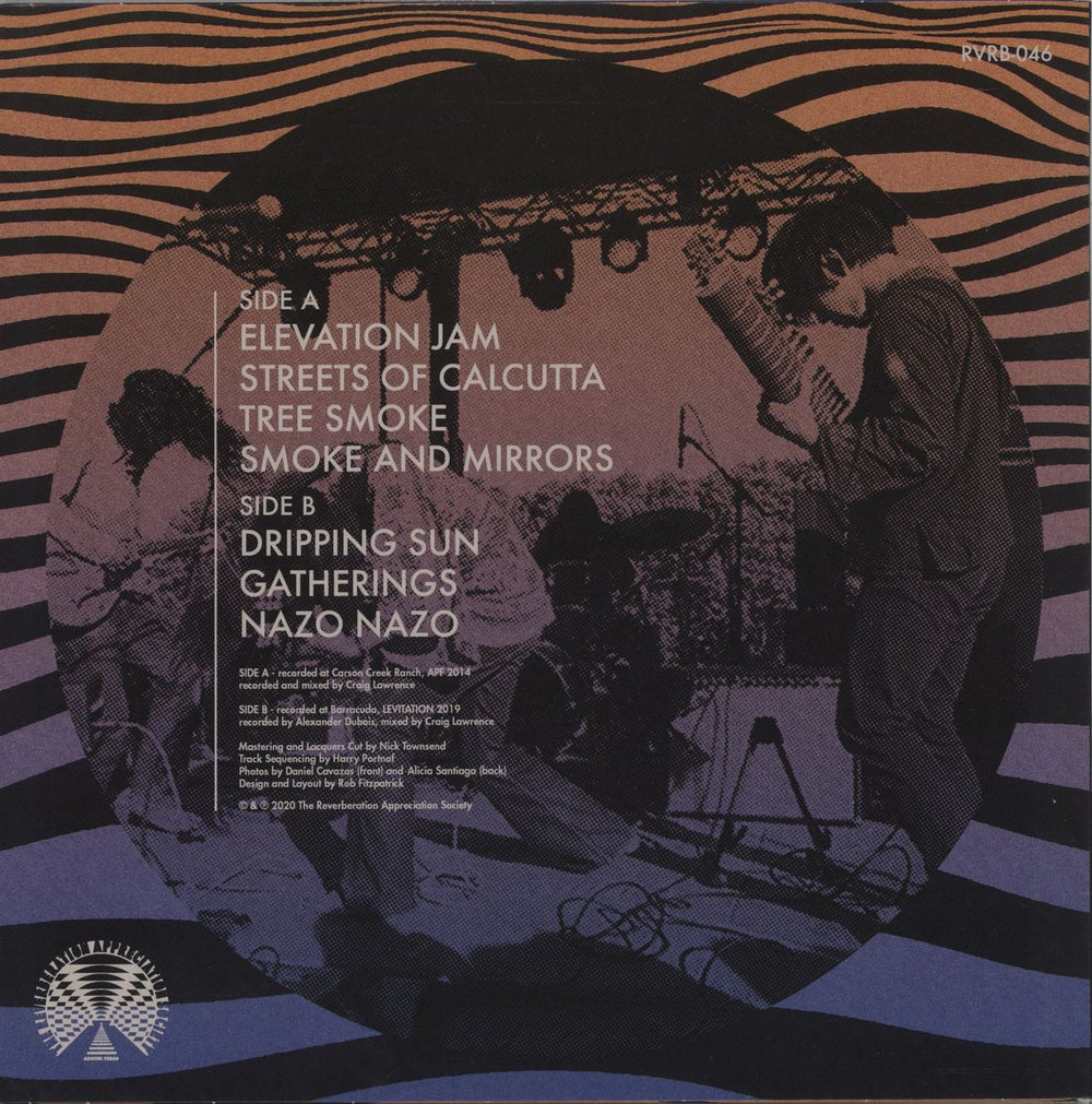 Kikagaku Moyo Live At Levitation - Neon Tangerine Vinyl US vinyl LP album (LP record) 195497401420