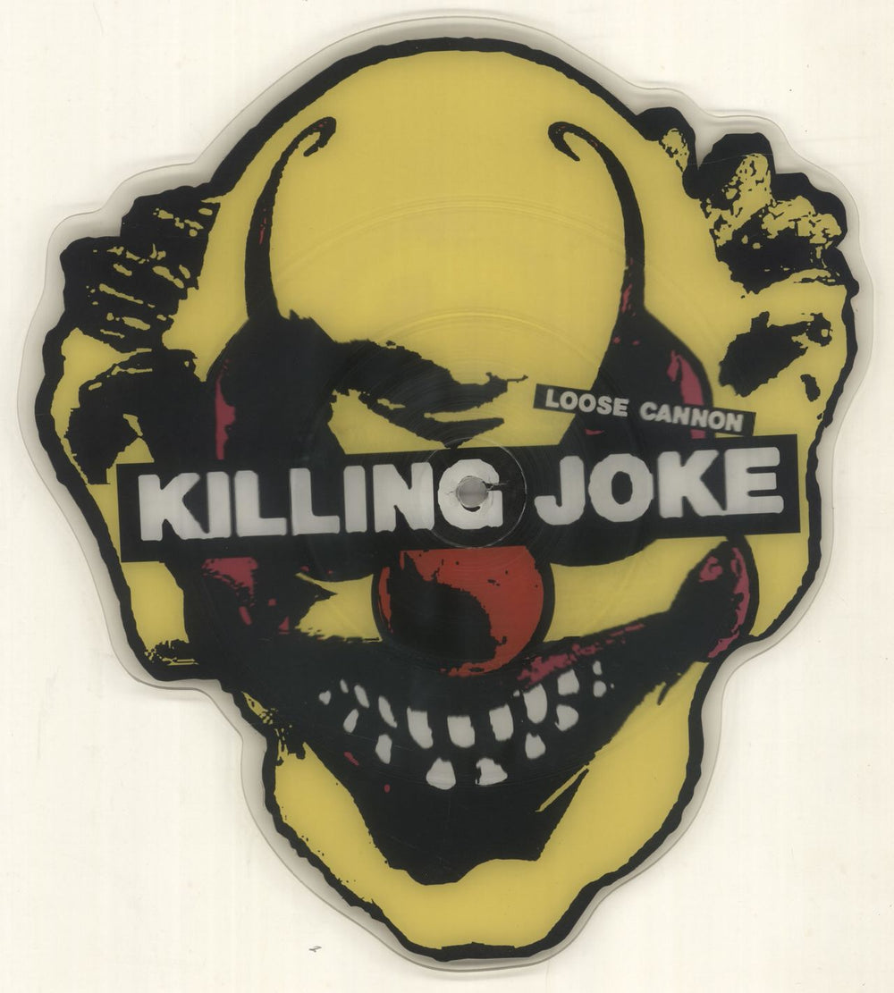 Killing Joke Loose Cannon UK shaped picture disc (picture disc vinyl record) KILSHLO252564