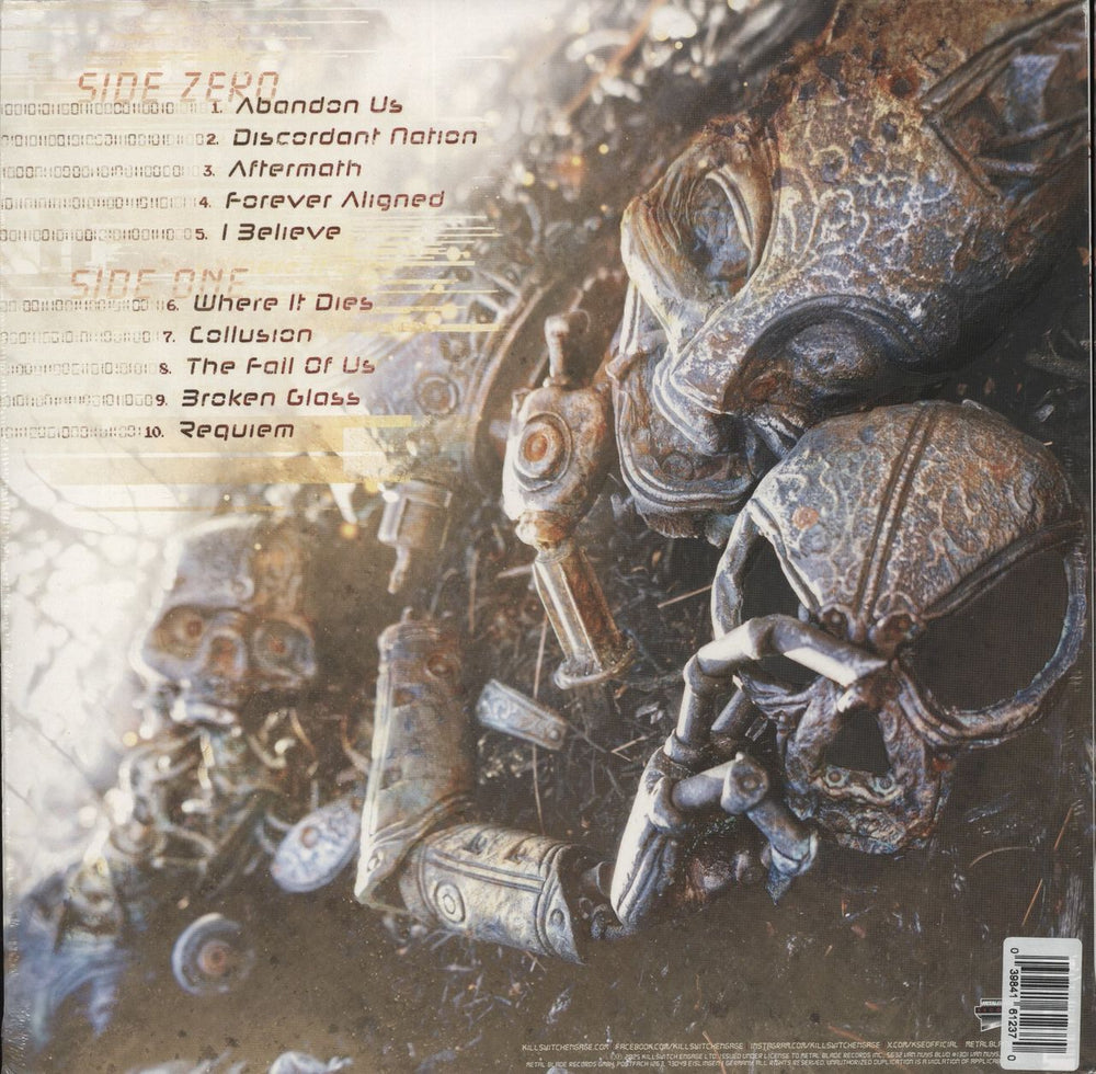 Killswitch Engage This Consequence - Crimson Red Marble [Corrupt Blood Infusion] Vinyl - Sealed UK vinyl LP album (LP record) 039841612370