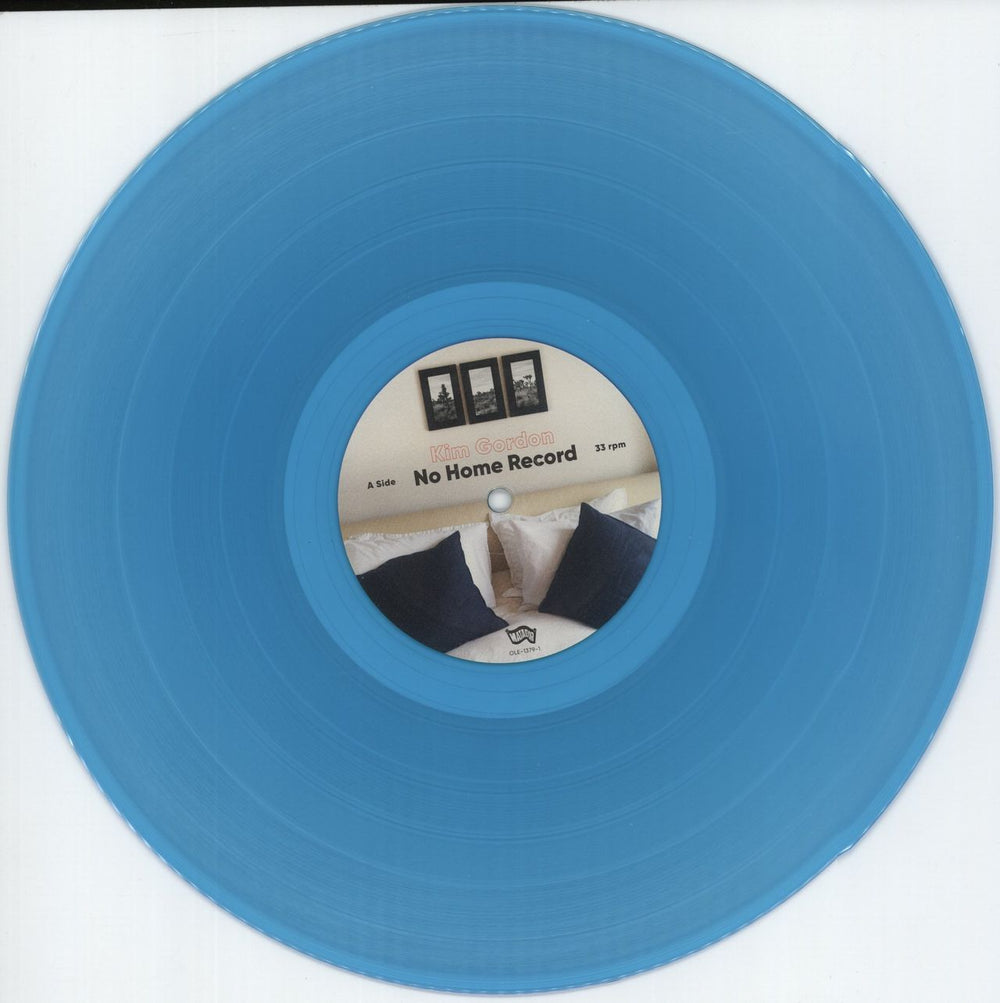 Kim Gordon No Home Record - Turquoise Vinyl UK vinyl LP album (LP record) KB9LPNO871990