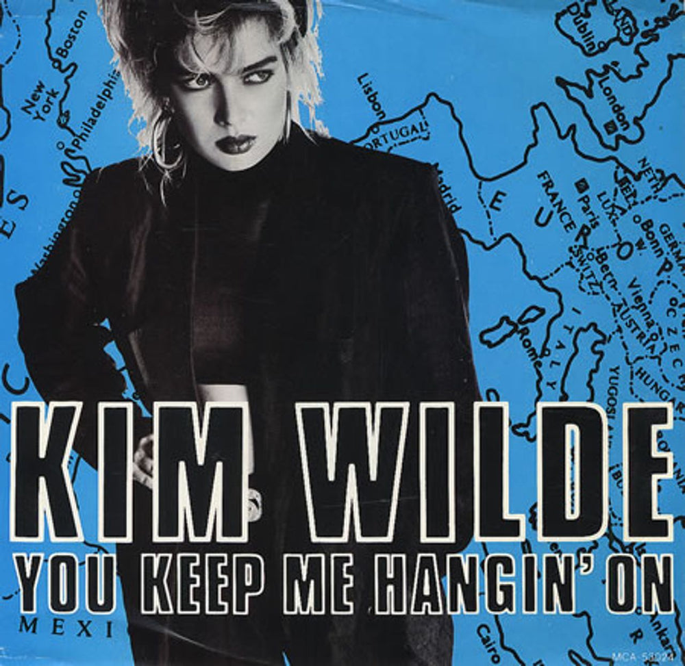 Kim Wilde You Keep Me Hangin' On US Promo 7" vinyl single (7 inch record / 45) MCA-53024