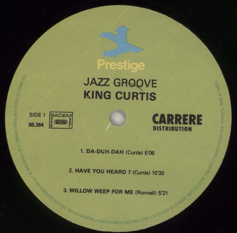 King Curtis Jazz Groove French 2-LP vinyl record set (Double LP Album) K.C2LJA860463