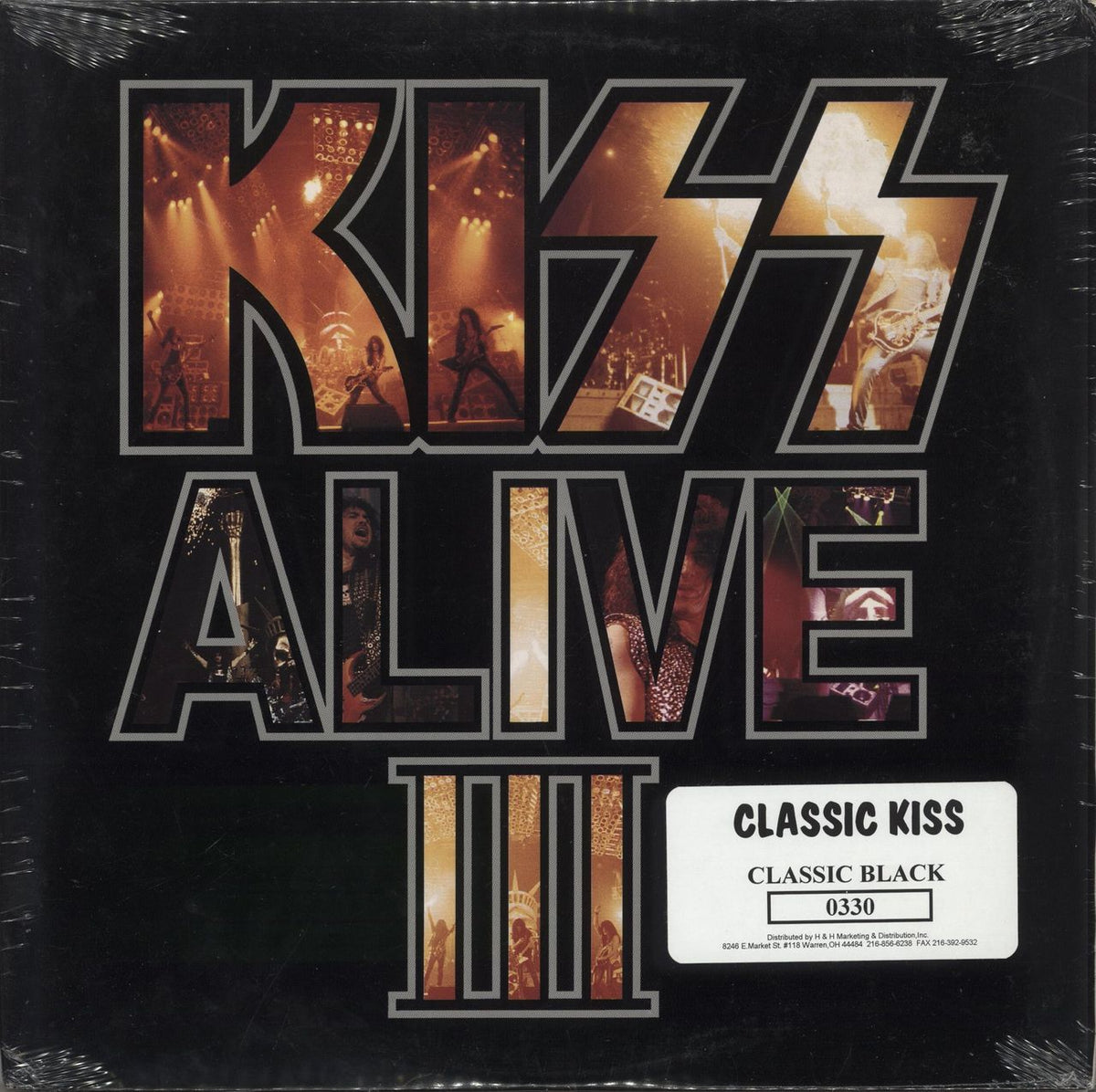 [廃盤]Seize New Scene VOL.2&VOL.3 Kiss Alive III - Black Vinyl - Sealed US 2-LP vinyl set