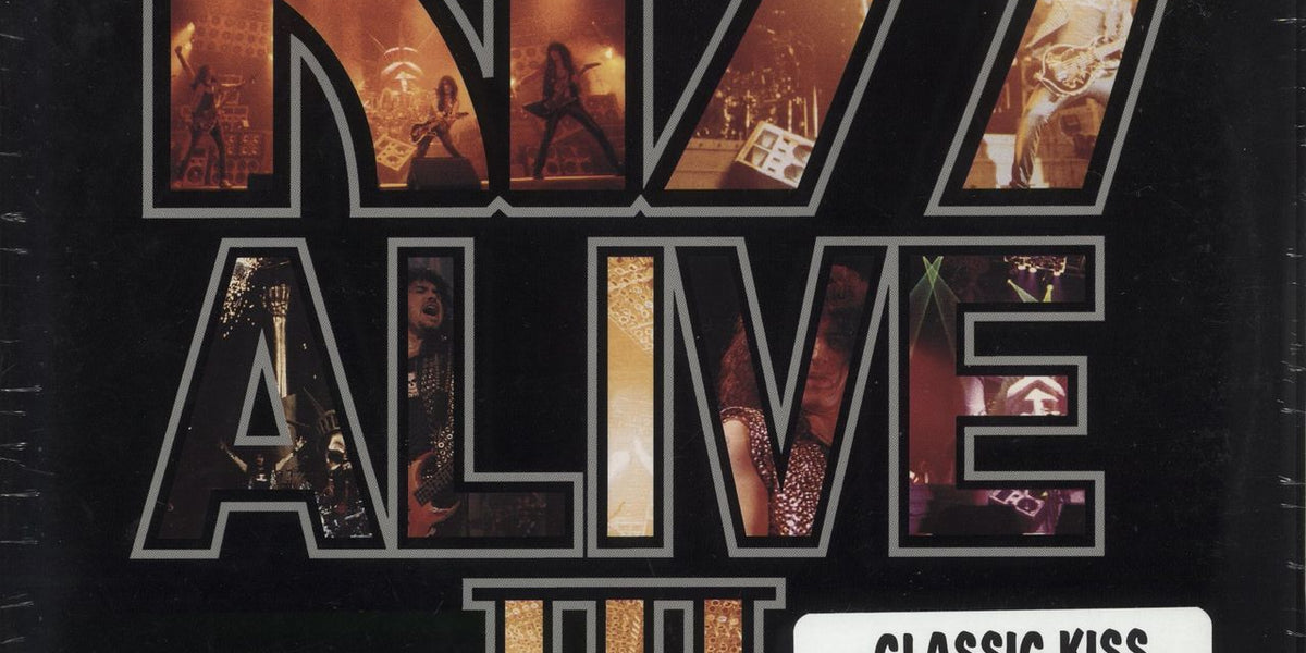 [廃盤]Seize New Scene VOL.2&VOL.3 Kiss Alive III - Black Vinyl - Sealed US 2-LP vinyl set