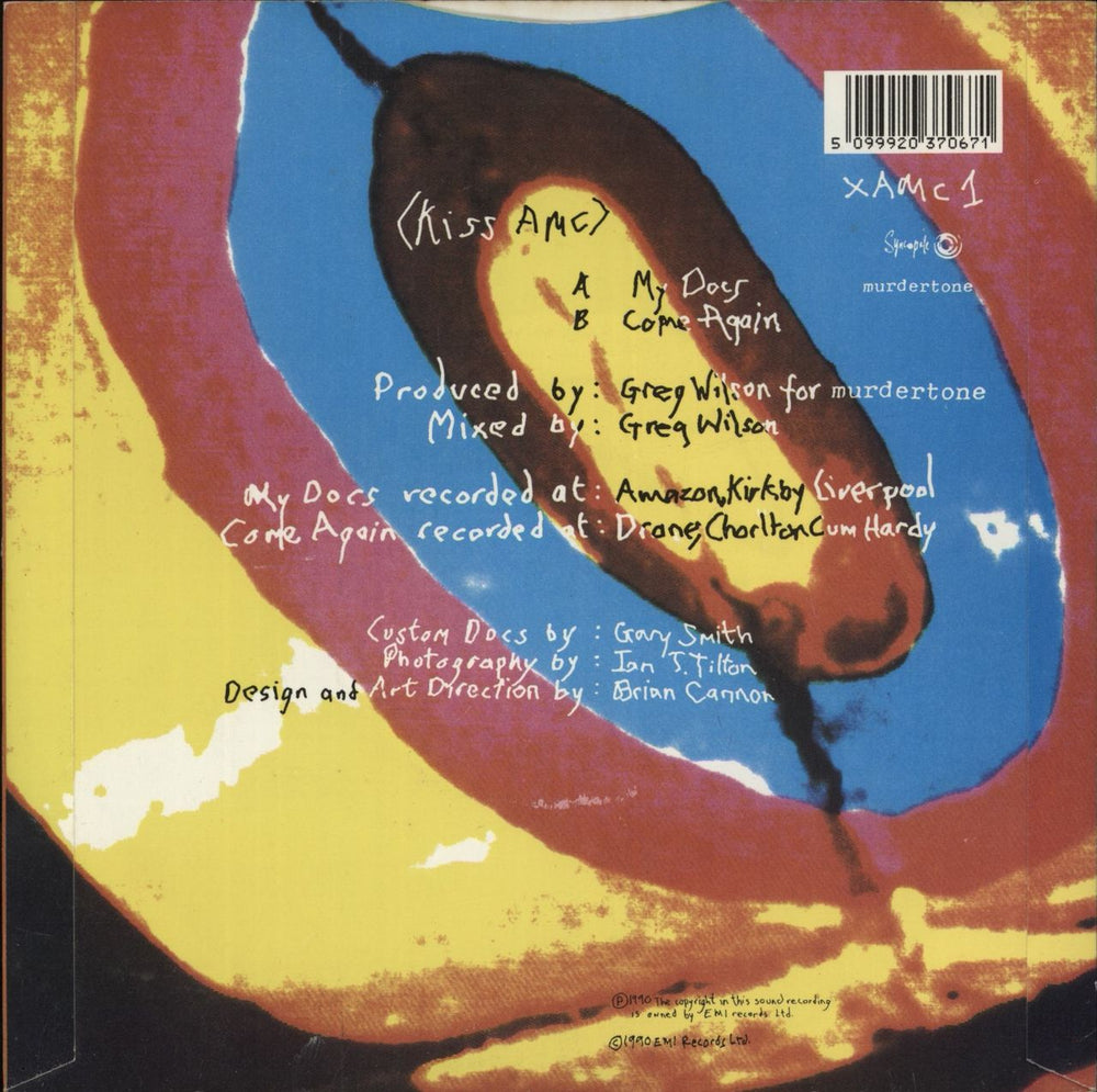 Kiss AMC My Docs UK 7" vinyl single (7 inch record / 45)