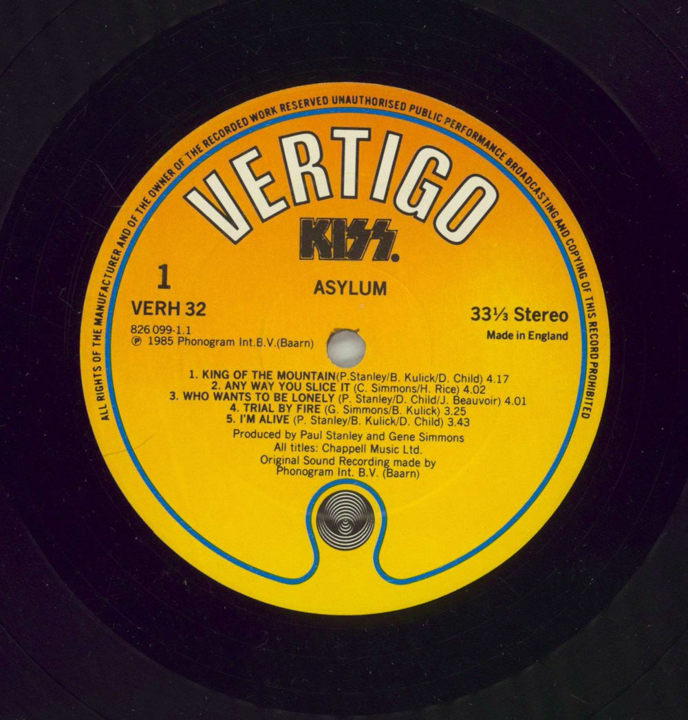 Kiss Asylum - Shrink UK Vinyl LP — RareVinyl.com