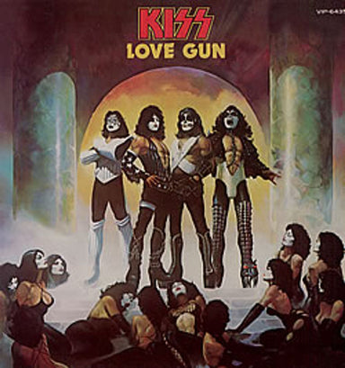 KISS LOVE GUN サイン入り Kiss Love Gun Japanese Vinyl LP — RareVinyl.com