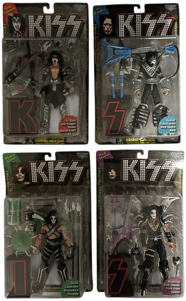 Kiss Set of Four Original Ultra-Action Figures US Memorabilia