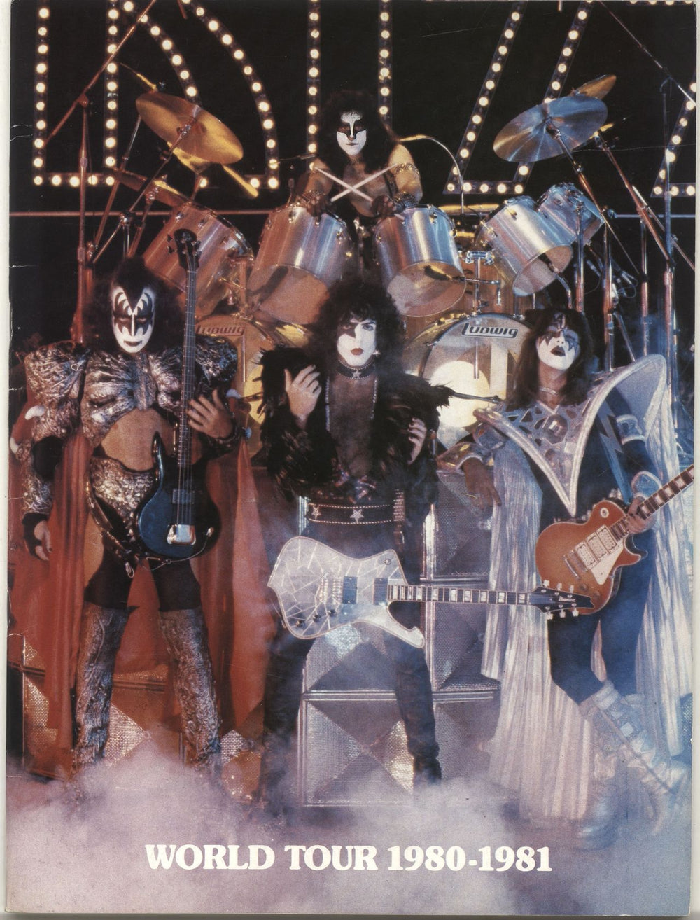 Kiss World Tour 1980-81 UK tour programme TOUR PROGRAMME