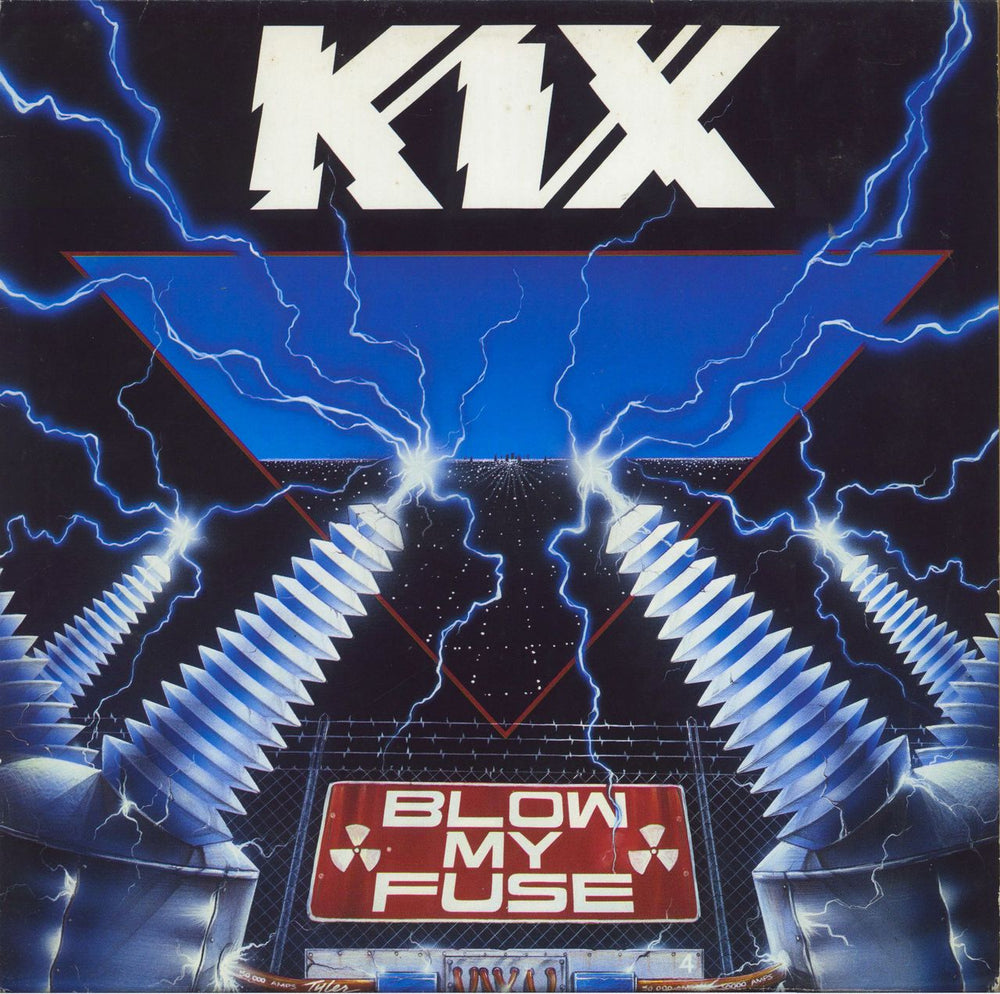 Kix Blow My Fuse German vinyl LP album (LP record) 781877-1