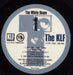 KLF The White Room - 1st - Hype Sticker UK vinyl LP album (LP record) KLFLPTH856124