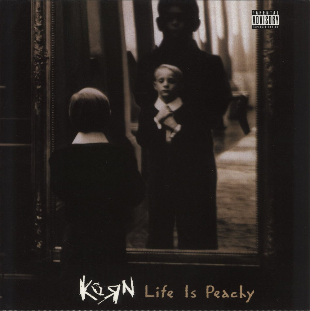 Korn Life Is Peachy - 180gm UK vinyl LP album (LP record) MOVLP066