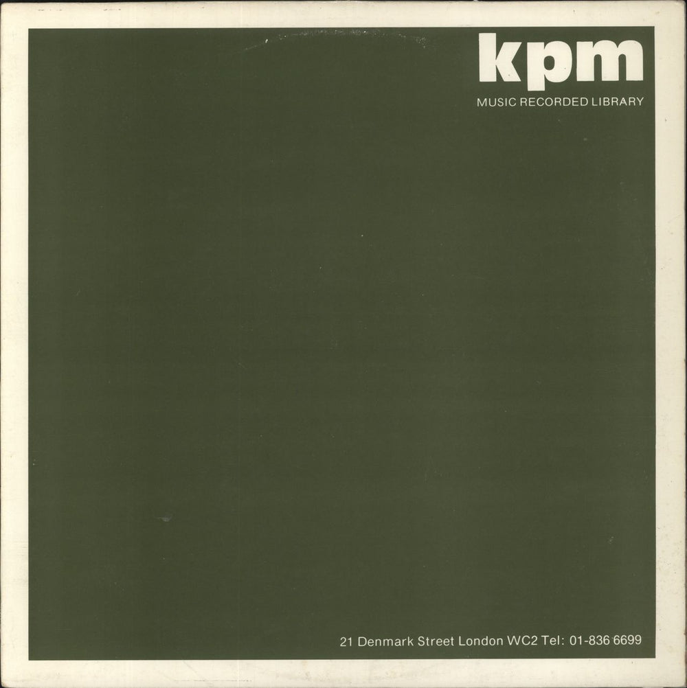 KPM Library Links, Bridges & Stings UK vinyl LP album (LP record) KPM1146