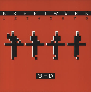 Kraftwerk 3-D (1 2 3 4 5 6 7 8) German 2-LP vinyl record set (Double LP Album) 0190295924898