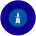 Kraftwerk Autobahn - Blue Vinyl 7" + MusikExpress Magazine German 7" vinyl single (7 inch record / 45) KRA07AU867864