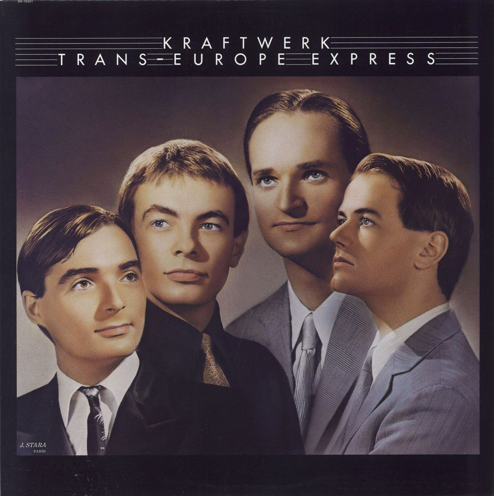 Kraftwerk Trans-Europe Express - EX US vinyl LP album (LP record) S11-56853