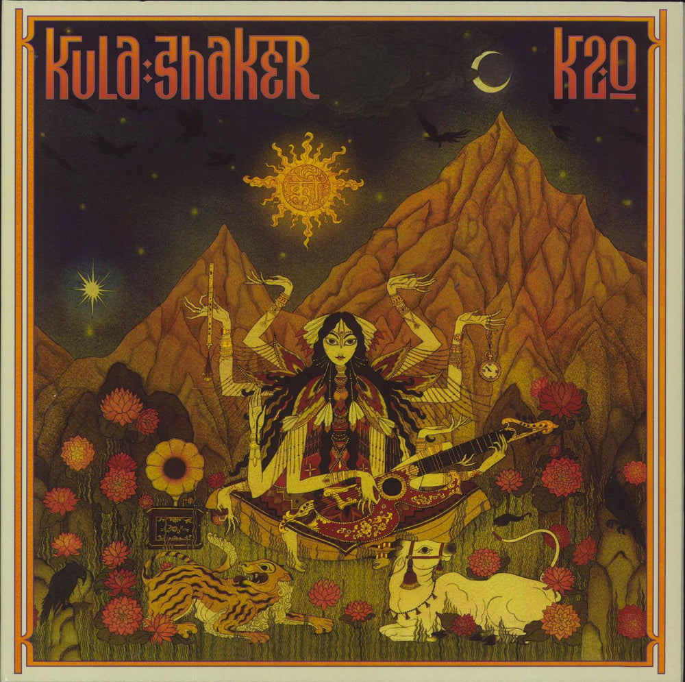 Kula Shaker K2.0 - 2nd UK vinyl LP album (LP record) SFKS013LP