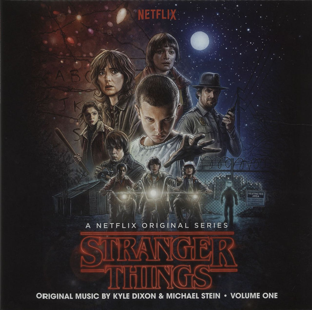 Kyle Dixon & Michael Stein Stranger Things - Volume One - Red & Blue Split US 2-LP vinyl record set (Double LP Album) INV176LP