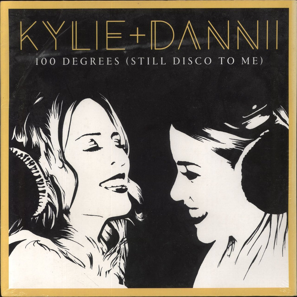 Kylie Minogue 100 Degrees (Still Disco To Me) - Clear Vinyl - Sealed - VG UK 12" vinyl single (12 inch record / Maxi-single) 0190295971076