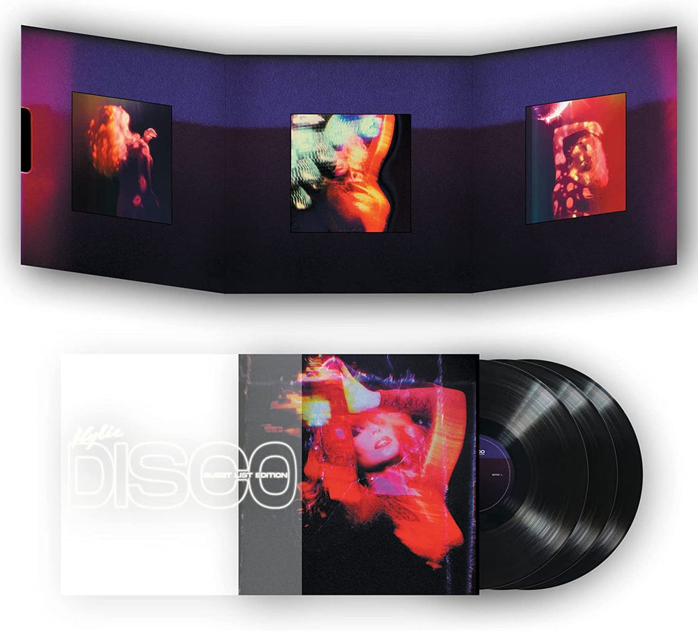 Kylie Minogue Disco: Guest List Edition + Slipcase UK 3-LP vinyl record set (Triple LP Album) KYL3LDI778617