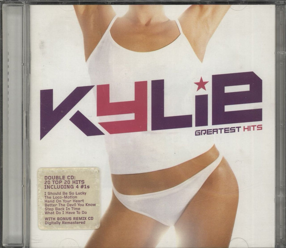 Kylie Minogue Greatest Hits UK 2 CD album set (Double CD) 9224682