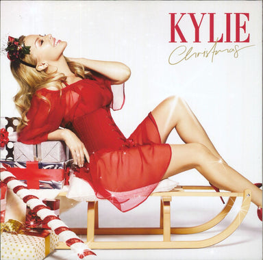 Kylie Minogue Kylie Christmas - White Vinyl UK vinyl LP album (LP record) 0825646004874