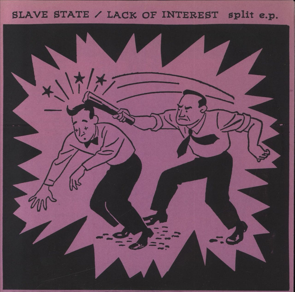 Lack Of Interest Split E.P. US 7" vinyl single (7 inch record / 45) #17