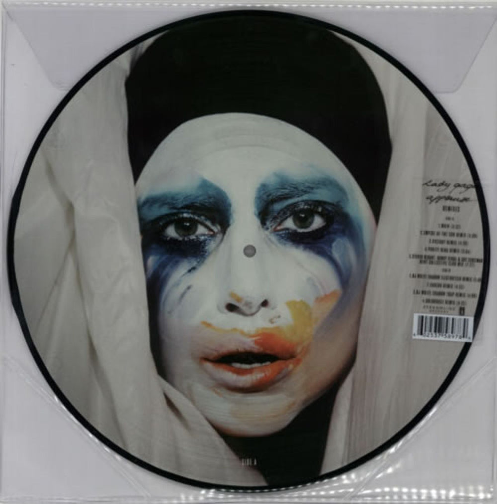 Lady Gaga Applause [Remixes] - Black Friday/Record Store Day UK 12" vinyl picture disc (12 inch picture record) B0019493-11