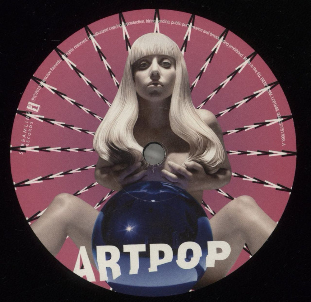 Lady Gaga Artpop - [2019 Reissue] - 180 Gram Vinyl - EX UK 2-LP vinyl record set (Double LP Album) LGQ2LAR880833