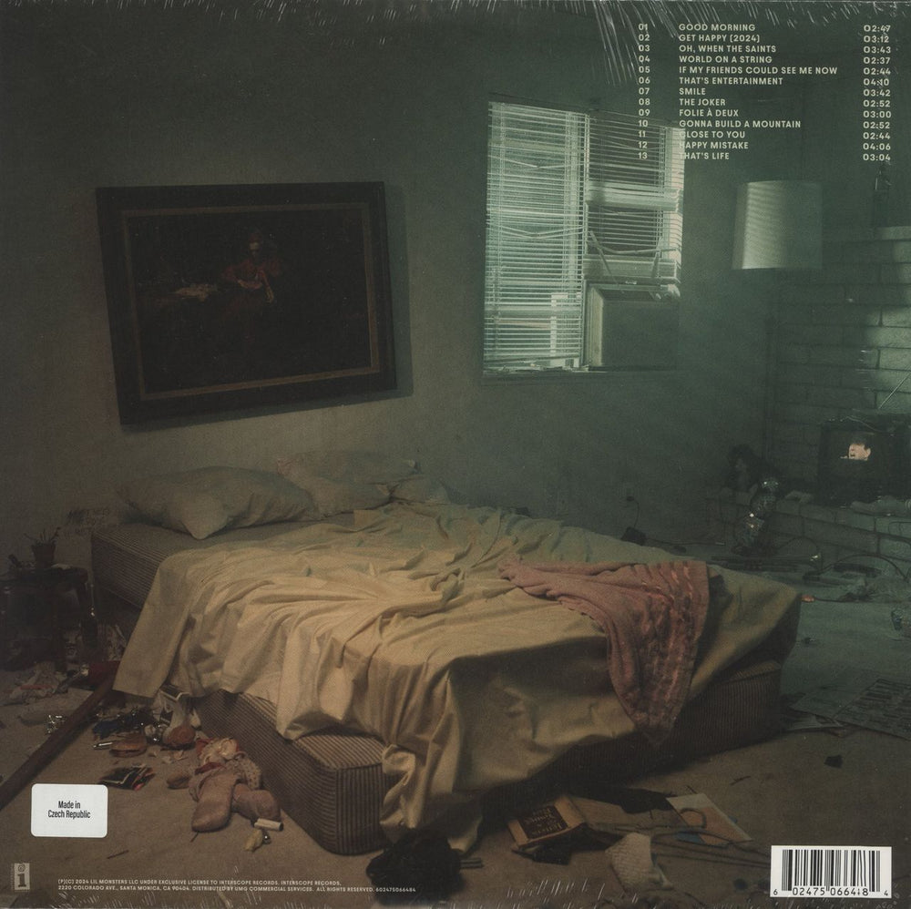 Lady Gaga Harlequin - White Vinyl - Sealed UK vinyl LP album (LP record)