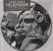 Lady Gaga Telephone UK 7" vinyl picture disc (7 inch picture disc single) 2734707