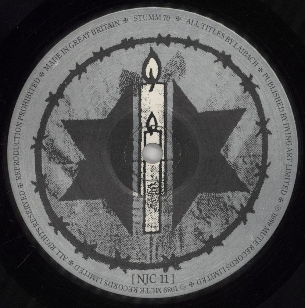 Laibach Macbeth UK vinyl LP album (LP record) IBALPMA778787