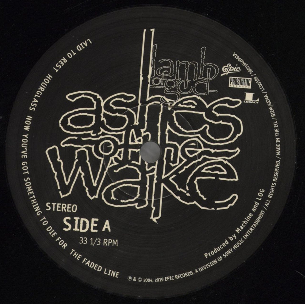 Lamb Of God Ashes Of The Wake: 15th Anniversary Edition UK 2-LP vinyl record set (Double LP Album) LGM2LAS857032