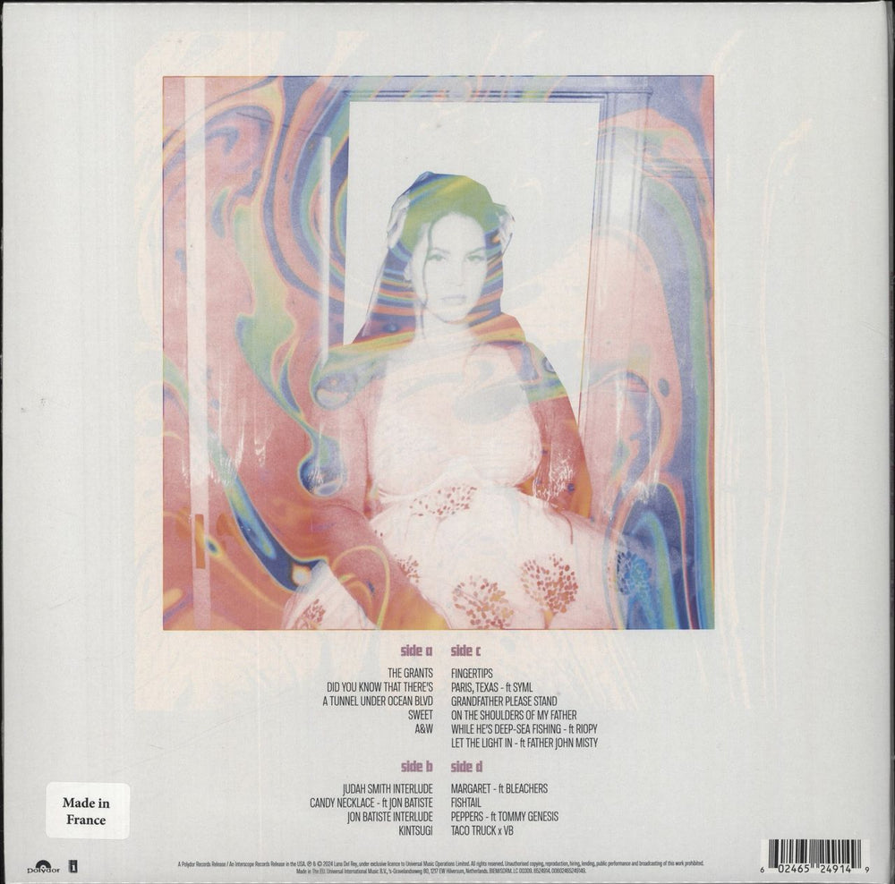 Lana Del Rey Did You Know That There's A Tunnel Under Ocean Blvd - Orange Vinyl 'Festival Edition' - Sealed UK 2-LP vinyl record set (Double LP Album) 602465249149