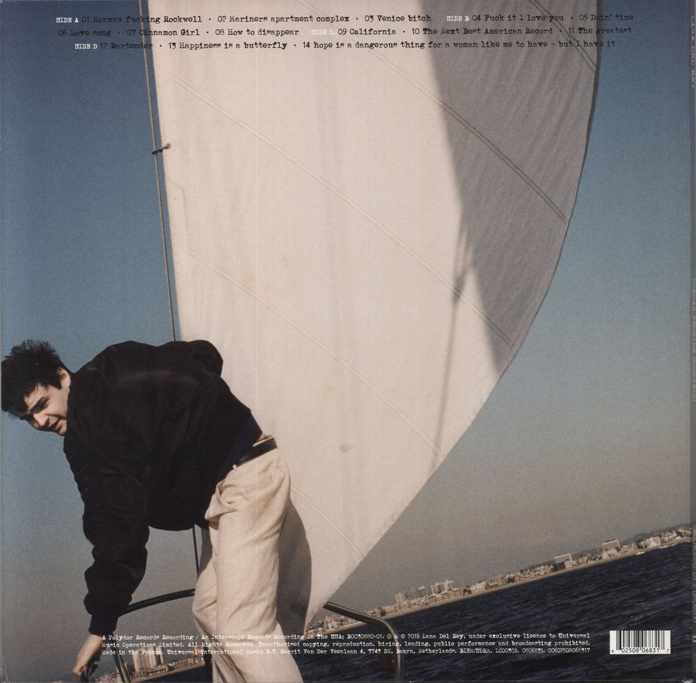 Lana Del Rey NFR! - Lime Green Vinyl UK 2-LP vinyl record set (Double LP Album) 602508068317