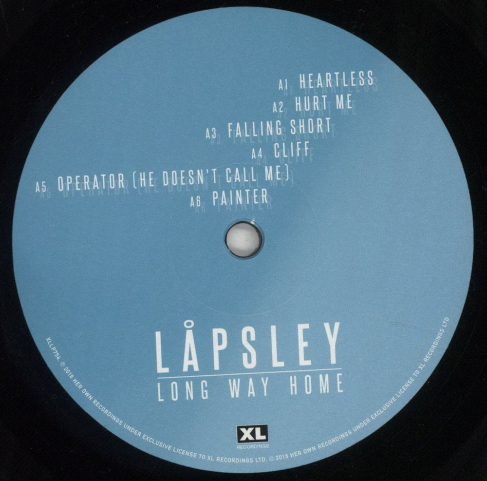 Lapsley Long Way Home + CD UK vinyl LP album (LP record) 8A1LPLO852263