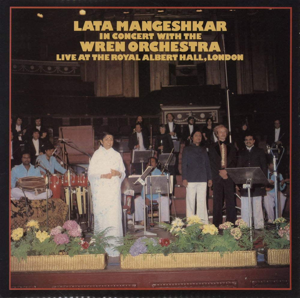 Lata Mangeshkar Live At The Royal Albert Hall, London UK vinyl LP album (LP record) PEASD2027