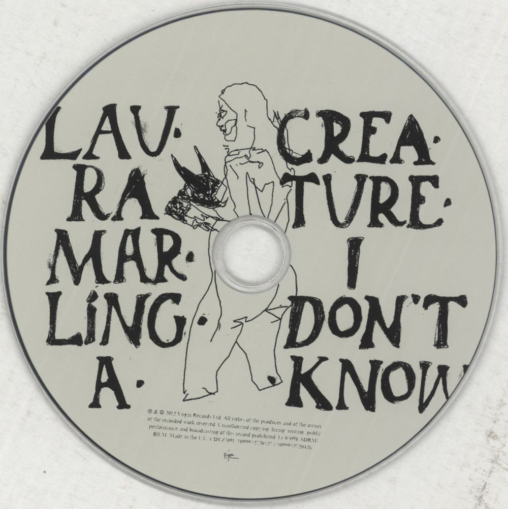 Laura Marling A Creature I Don't Know UK 2 CD album set (Double CD) LML2CAC627239