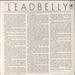 Leadbelly Leadbelly UK vinyl LP album (LP record)