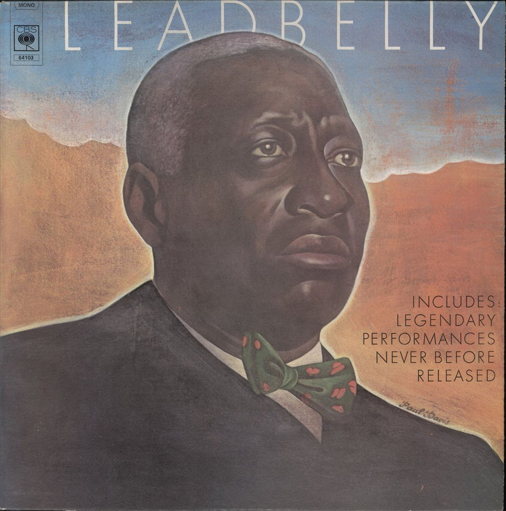 Leadbelly Leadbelly UK vinyl LP album (LP record) 64103