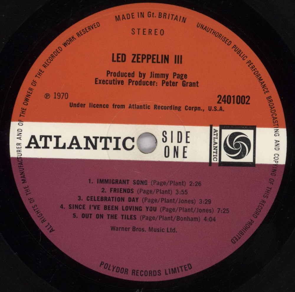 販売 led zeppelin lpレコード