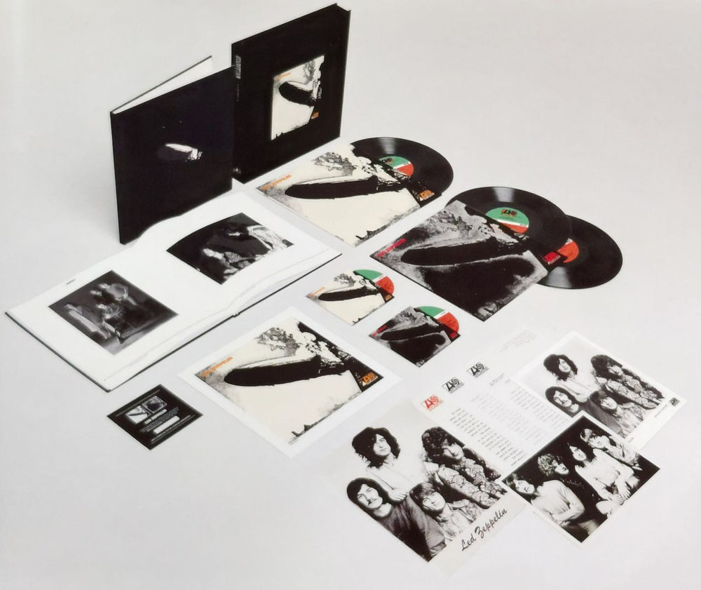 Led Zeppelin Led Zeppelin - Numbered Super Deluxe Boxed Set UK Vinyl Box Set ZEPVXLE695438