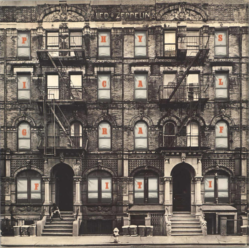 Led Zeppelin Physical Graffiti - EX Japanese 2-LP vinyl record set (Double LP Album) P-5163~4N