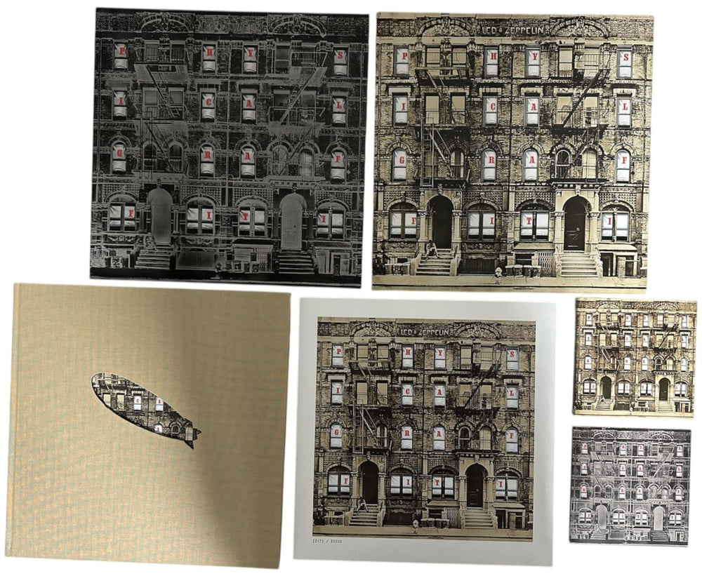 Led Zeppelin Physical Graffiti - Super Deluxe Edition UK Vinyl Box Set ZEPVXPH741583