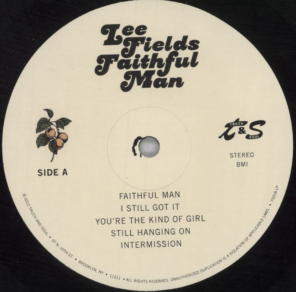 Lee Fields Faithful Man US vinyl LP album (LP record) 2ZGLPFA824169